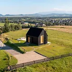 木屋 Przystan Nad Listepka Nowoczesna Stodola Z Widokiem Na Tatry, Gorce I Pieniny