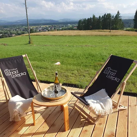 Przystan Nad Listepka Nowoczesna Stodola Z Widokiem Na Tatry, Gorce I Pieniny Chalet Łopuszna
